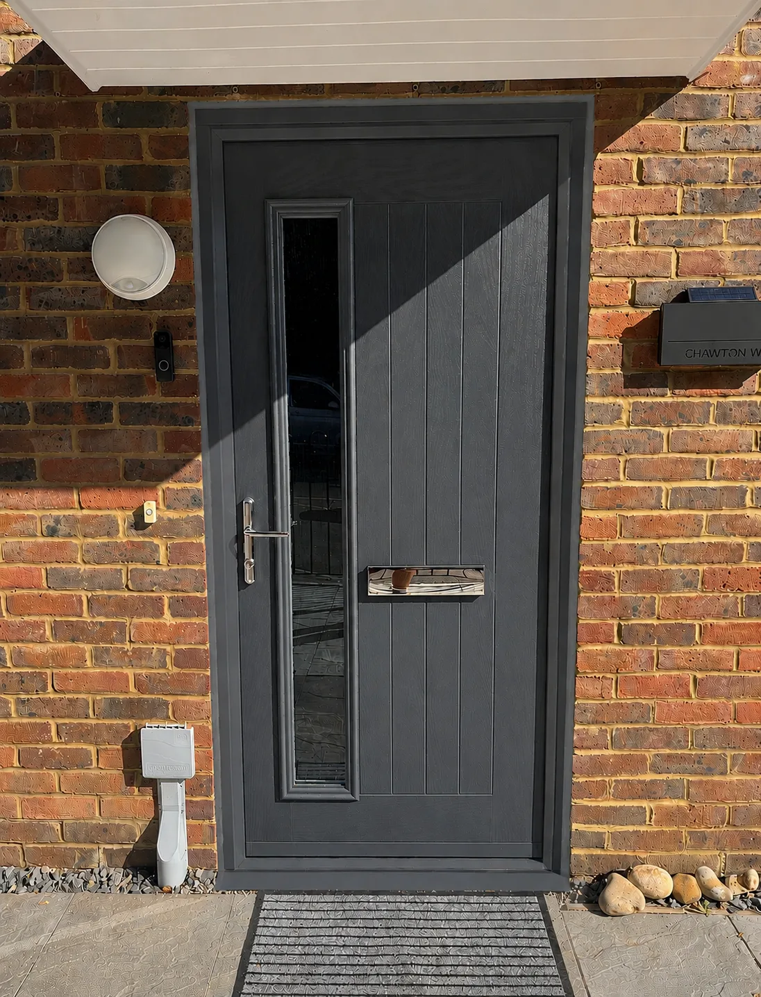 anthracite composite door