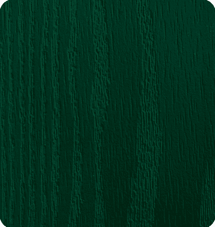 Green composite door colour swatch with a woodgrain finish