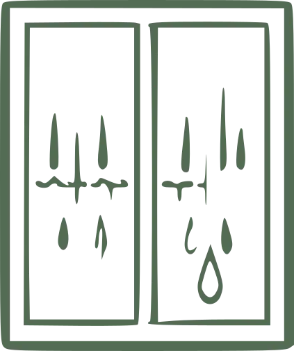 Misted glass unit icon