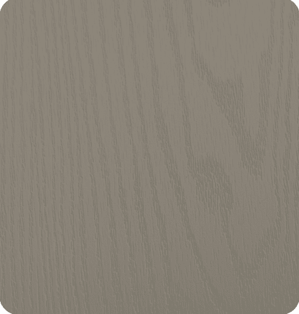 Mushroom composite door colour swatch with a woodgrain finish
