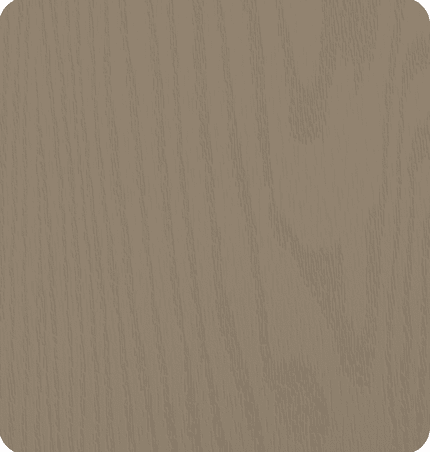 Putty composite door colour swatch with a woodgrain finish