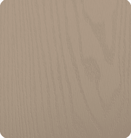 Sandstone composite door colour swatch with a woodgrain finish
