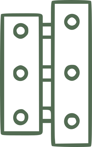 Window hinge icon